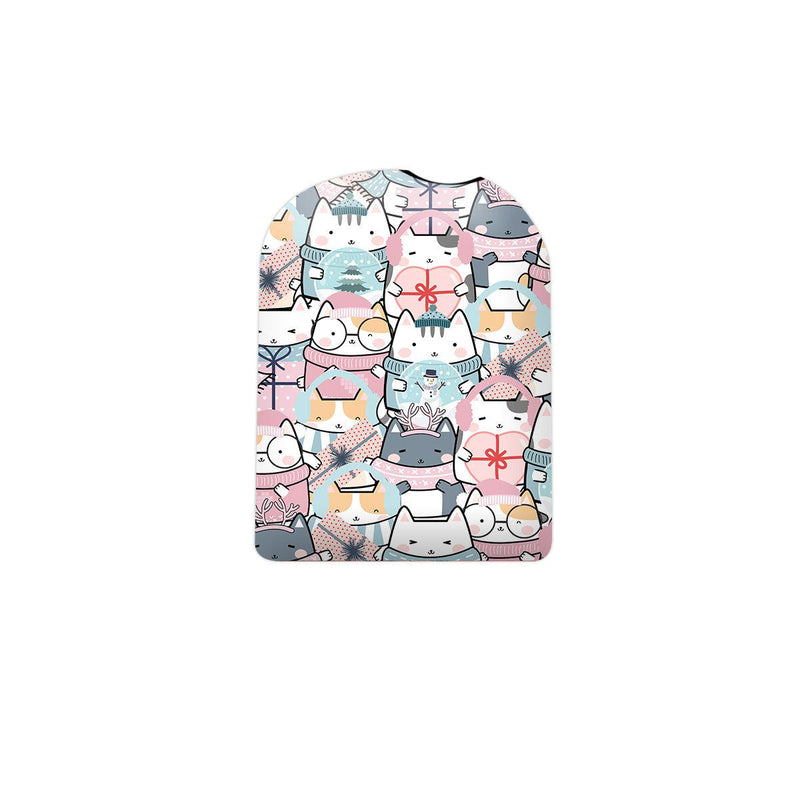 Meowy Christmas Pod Sticker – Pump Peelz Meowy Christmas Pod Sticker – Pump Peelz