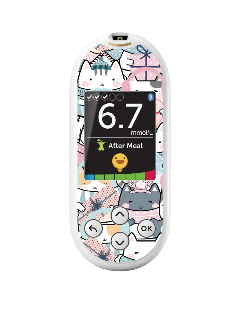 Meowy Christmas for OneTouch Verio Reflect Glucometer Meowy Christmas for OneTouch Verio Reflect Glucometer