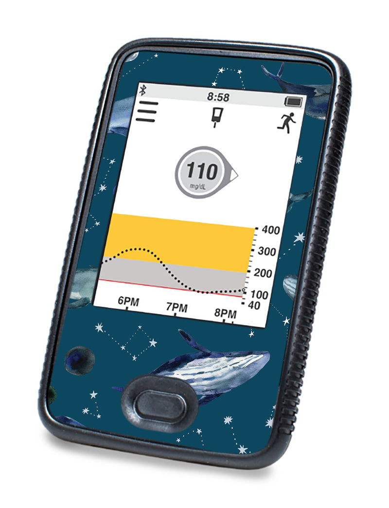 Midnight Whales Designed for DEXCOM G6 Touchscreen Receiver Midnight Whales Designed for DEXCOM G6 Touchscreen Receiver