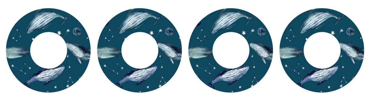 Midnight Whales Patch Tape Designed for the FreeStyle Libre 2 Midnight Whales Patch Tape Designed for the FreeStyle Libre 2