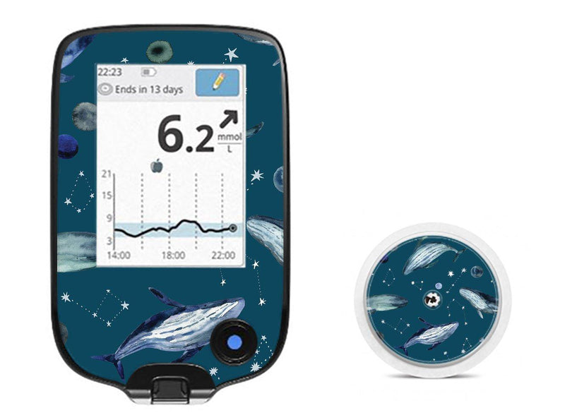 Midnight Whales for Freestyle Libre 2 Midnight Whales for Freestyle Libre 2