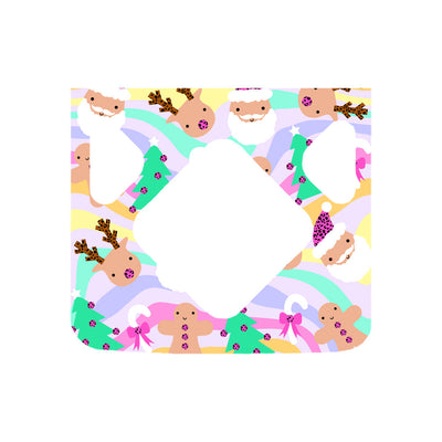 Christmas Pastel Sticker for Medtronic MiniMed 770G & 780G Christmas Pastel Sticker for Medtronic MiniMed 770G & 780G