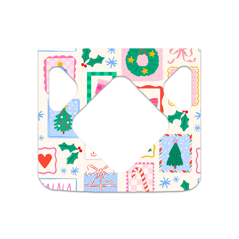 Holiday Greetings Medtronic MiniMed 770G & 780G Sticker - Pump Peelz Holiday Greetings Medtronic MiniMed 770G & 780G Sticker - Pump Peelz