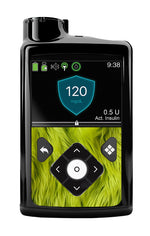 Green Fur Sticker for Medtronic MiniMed 770G & 780G Green Fur Sticker for Medtronic MiniMed 770G & 780G
