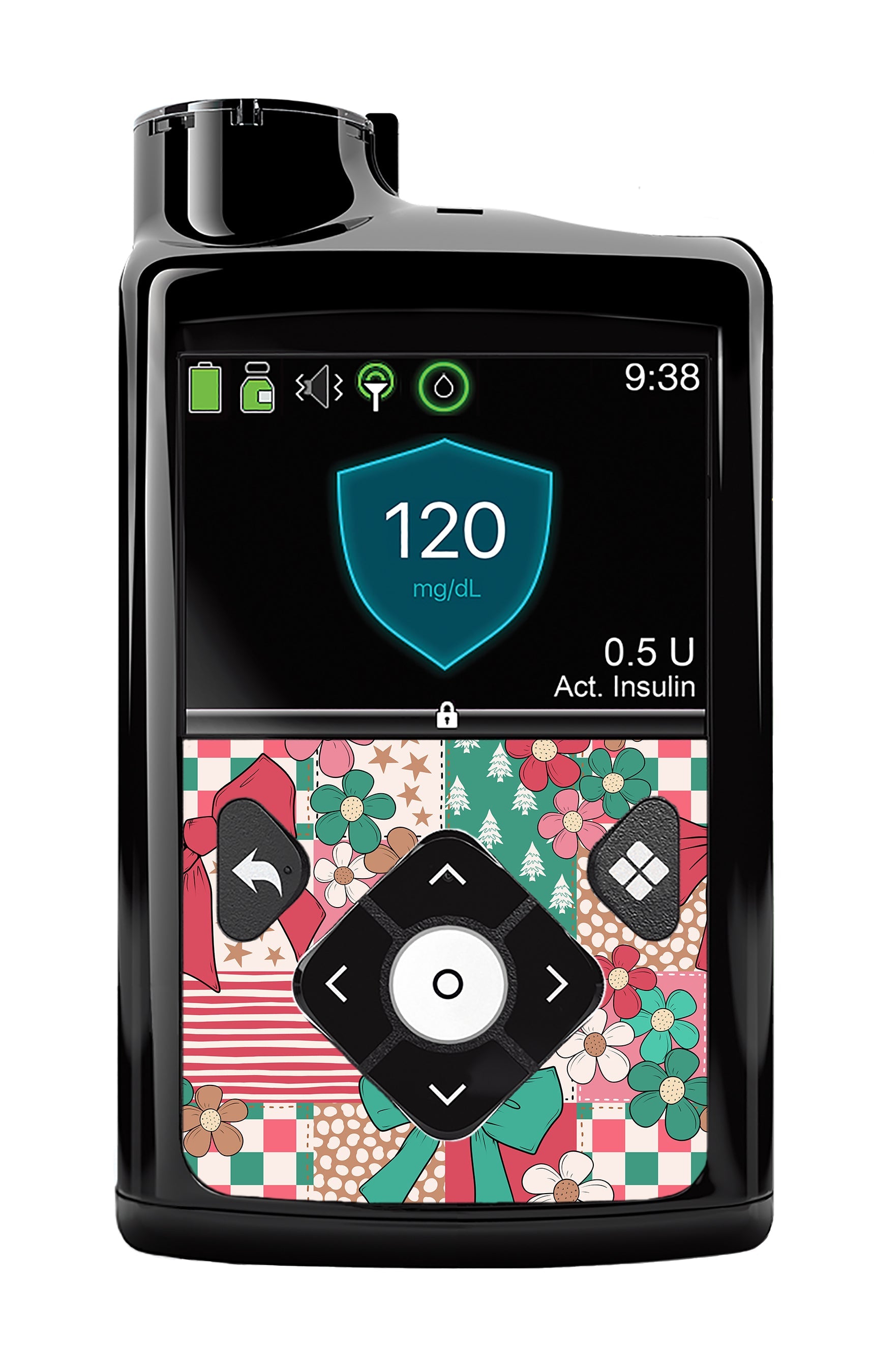 Merry Coquette Medtronic MiniMed 770G & 780G Sticker - Pump Peelz Merry Coquette Medtronic MiniMed 770G & 780G Sticker - Pump Peelz