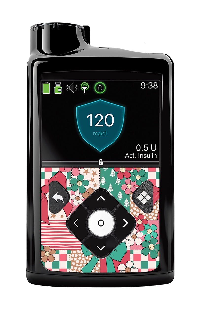 Merry Coquette Medtronic MiniMed 770G & 780G Sticker - Pump Peelz Merry Coquette Medtronic MiniMed 770G & 780G Sticker - Pump Peelz