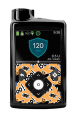 Pumpkin Boo Medtronic MiniMed 770G & 780G Sticker - Pump Peelz Pumpkin Boo Medtronic MiniMed 770G & 780G Sticker - Pump Peelz