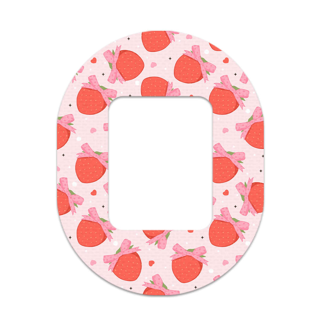 Strawberry Kisses Tandem Mobi Patch Tape - Pump Peelz Strawberry Kisses Tandem Mobi Patch Tape - Pump Peelz