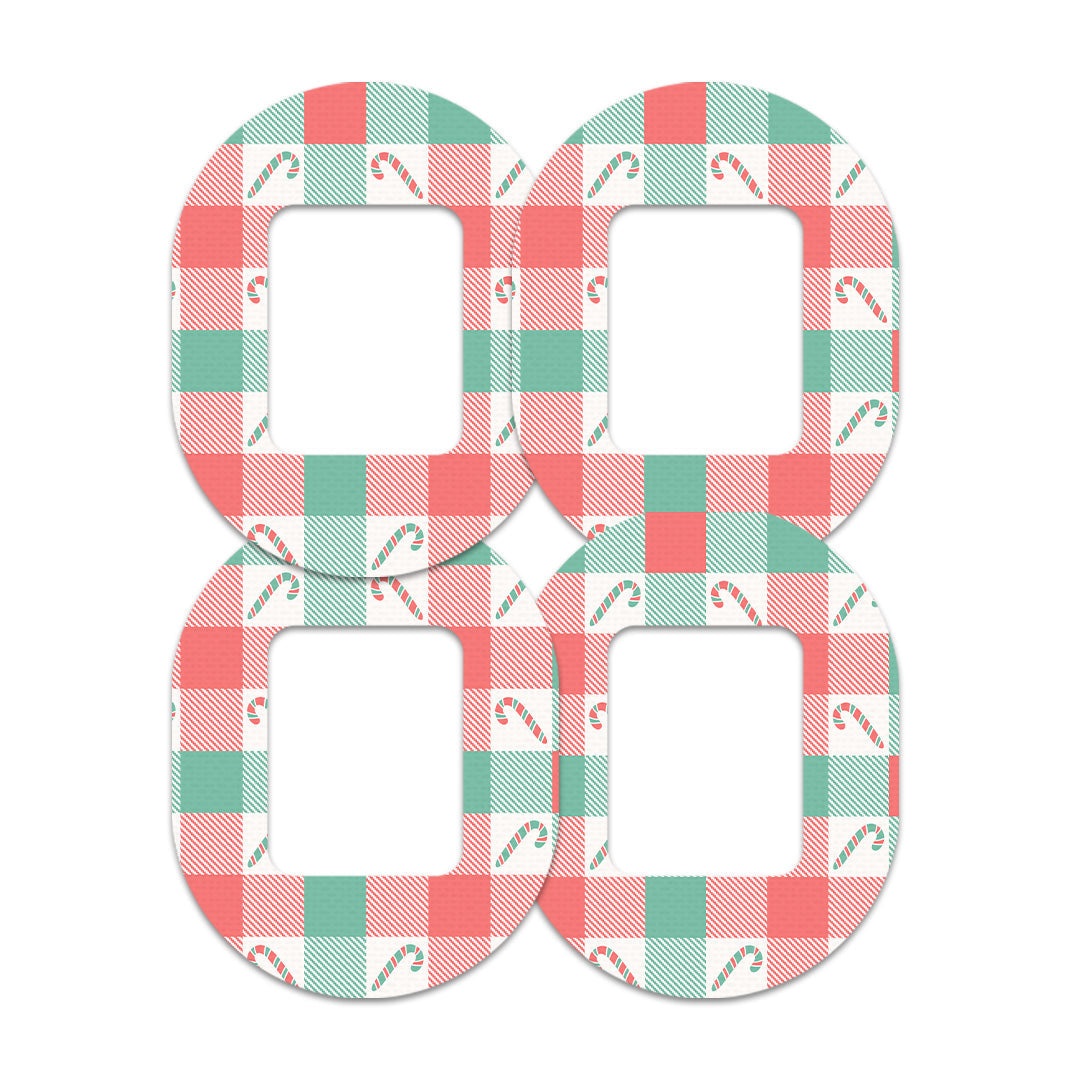 Peppermint Plaid Tandem Mobi Patch Tape - Pump Peelz Peppermint Plaid Tandem Mobi Patch Tape - Pump Peelz