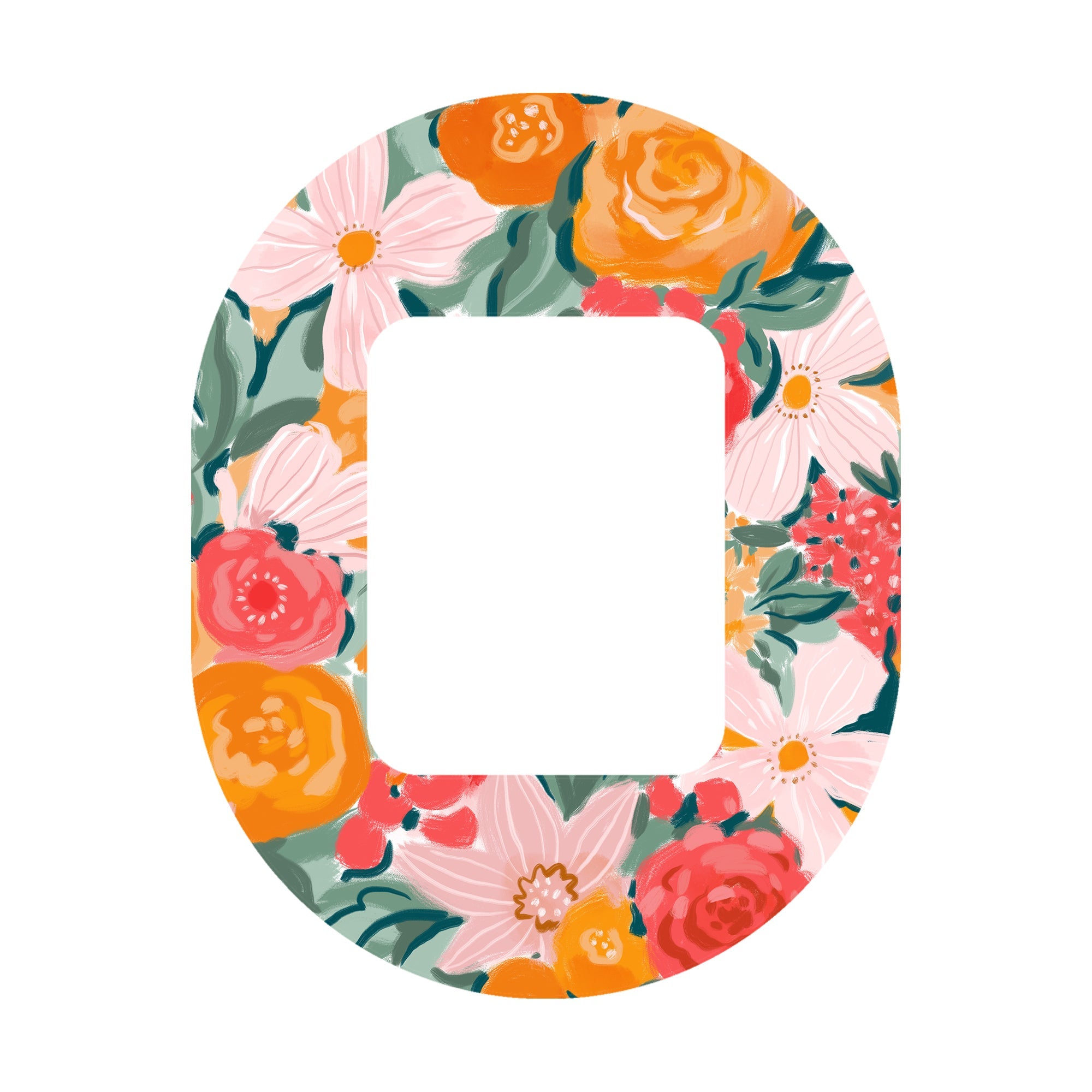 Blush Blossom Tandem Mobi Decorative Patch Tape - Pump Peelz Blush Blossom Tandem Mobi Decorative Patch Tape - Pump Peelz