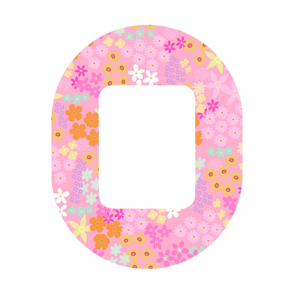 Pink Petals Tandem Mobi Decorative Patch Tape - Pump Peelz Pink Petals Tandem Mobi Decorative Patch Tape - Pump Peelz