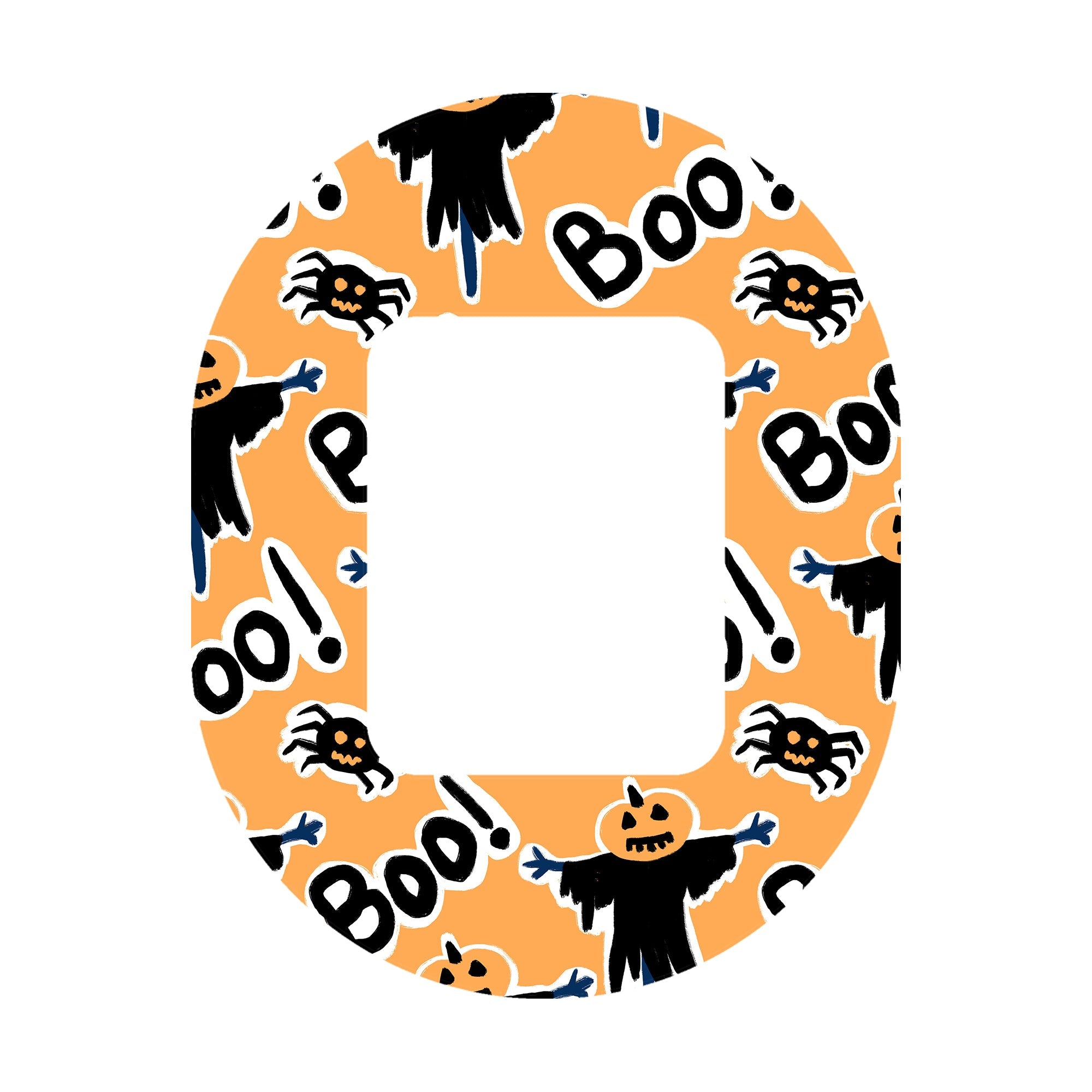 Pumpkin Boo Tandem Mobi Patch Tape - Pump Peelz Pumpkin Boo Tandem Mobi Patch Tape - Pump Peelz
