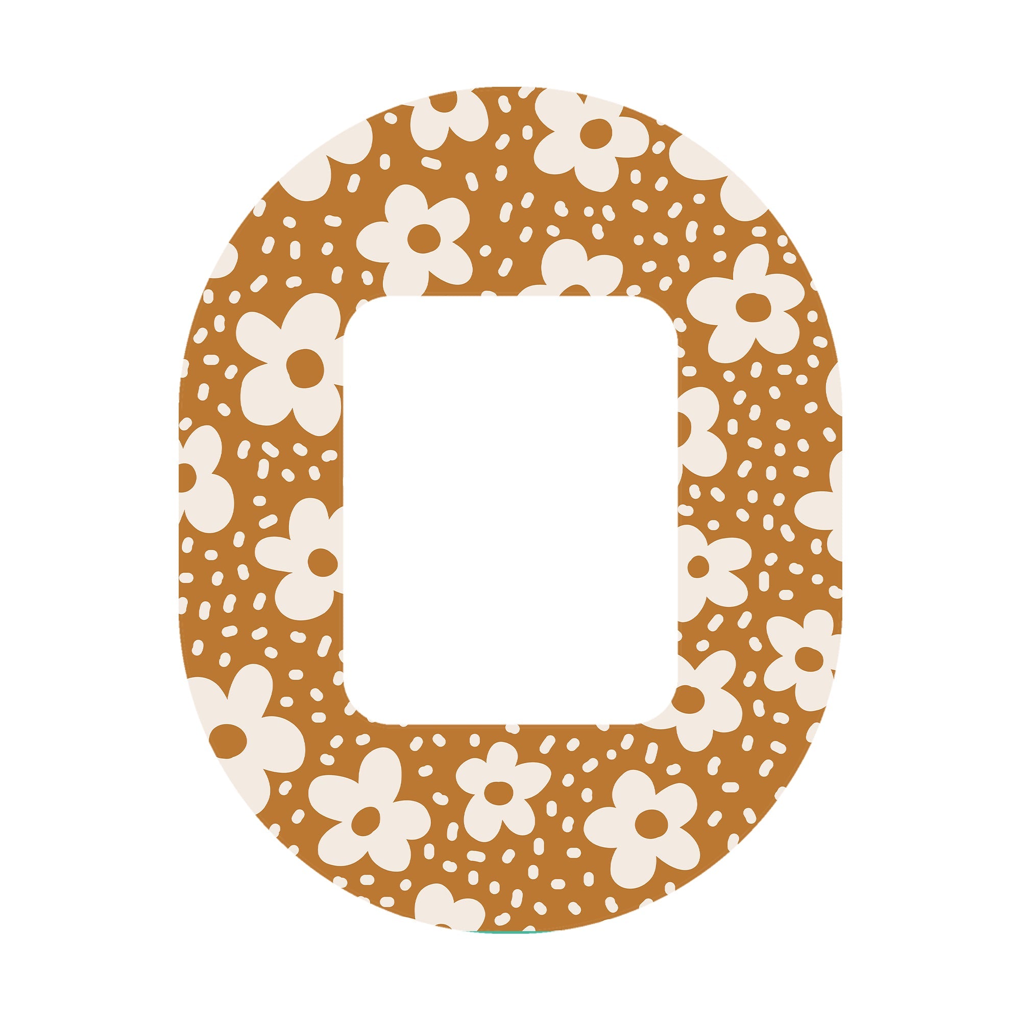Caramel Daisies Tandem Mobi Patch Tape - Pump Peelz Caramel Daisies Tandem Mobi Patch Tape - Pump Peelz