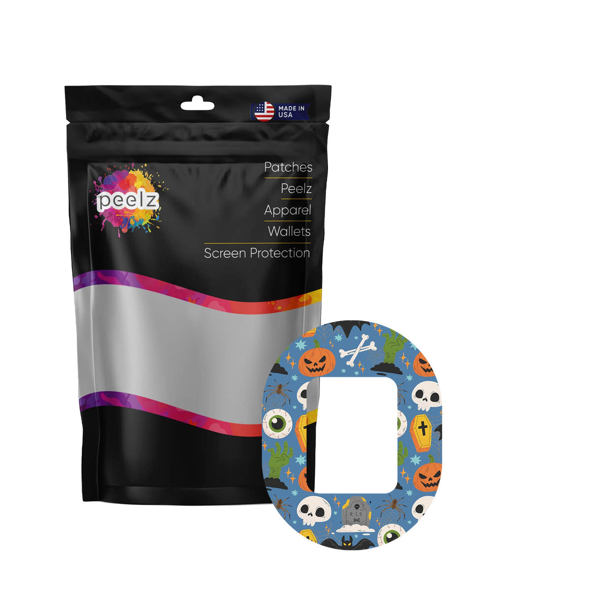 Spooky Night Tandem Mobi Patch Tape - Pump Peelz Spooky Night Tandem Mobi Patch Tape - Pump Peelz