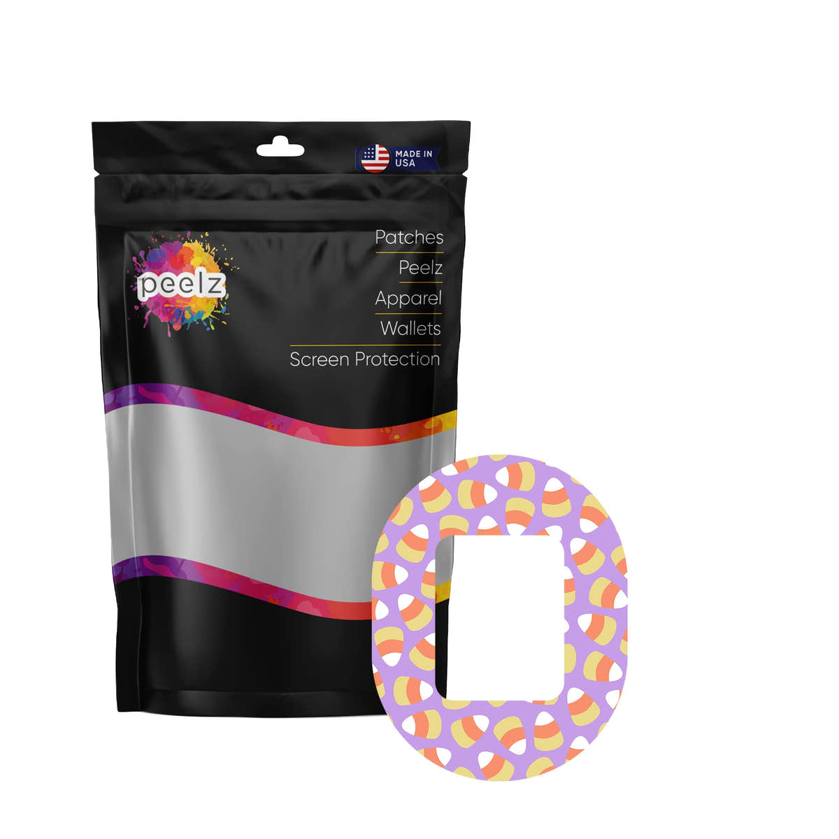 Candy Corn Tandem Mobi Patch Tape - Pump Peelz Candy Corn Tandem Mobi Patch Tape - Pump Peelz