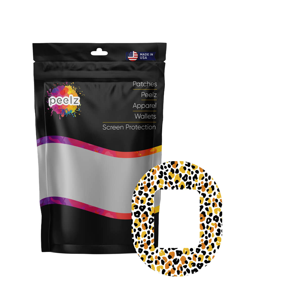 Golden Leopard Tandem Mobi Patch Tape - Pump Peelz Golden Leopard Tandem Mobi Patch Tape - Pump Peelz