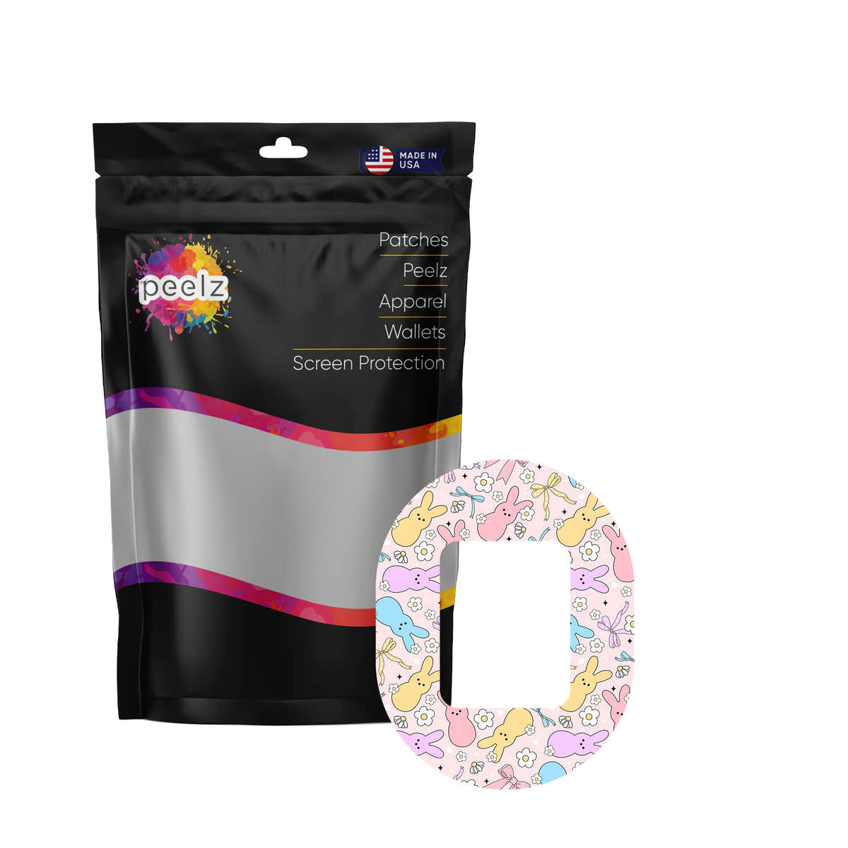 Hoppy Spring Tandem Mobi Decorative Patch Tape - Pump Peelz Hoppy Spring Tandem Mobi Decorative Patch Tape - Pump Peelz
