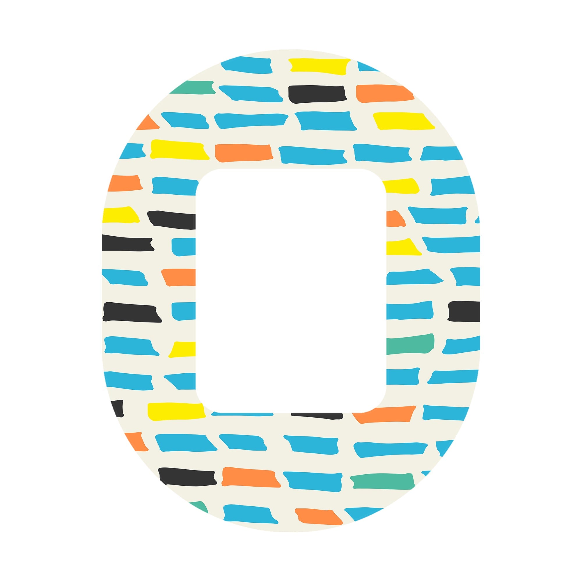 Colorful Sticks Tandem Mobi Decorative Patch Tape - Pump Peelz Colorful Sticks Tandem Mobi Decorative Patch Tape - Pump Peelz