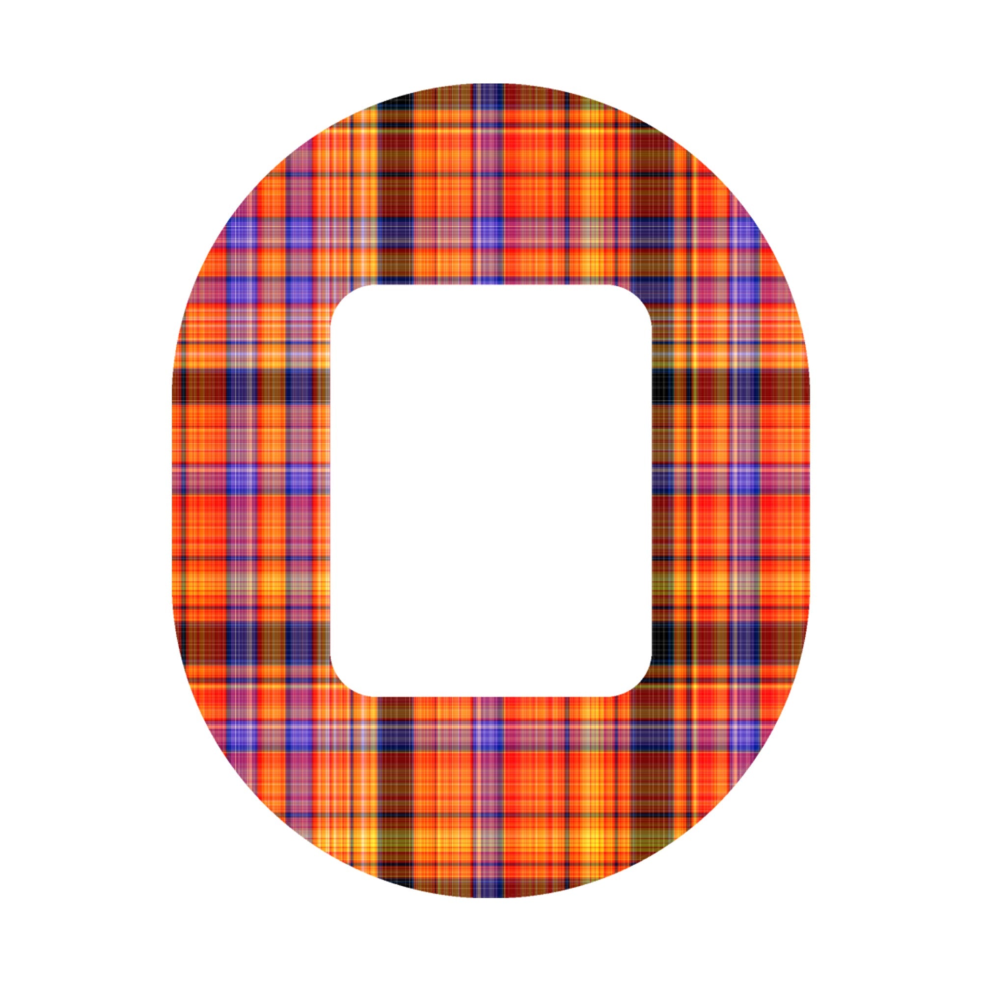 Pumpkin Plaid Tandem Mobi Patch Tape - Pump Peelz Pumpkin Plaid Tandem Mobi Patch Tape - Pump Peelz