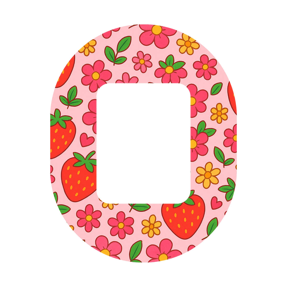 Strawberry Garden Tandem Mobi Decorative Patch Tape - Pump Peelz Strawberry Garden Tandem Mobi Decorative Patch Tape - Pump Peelz
