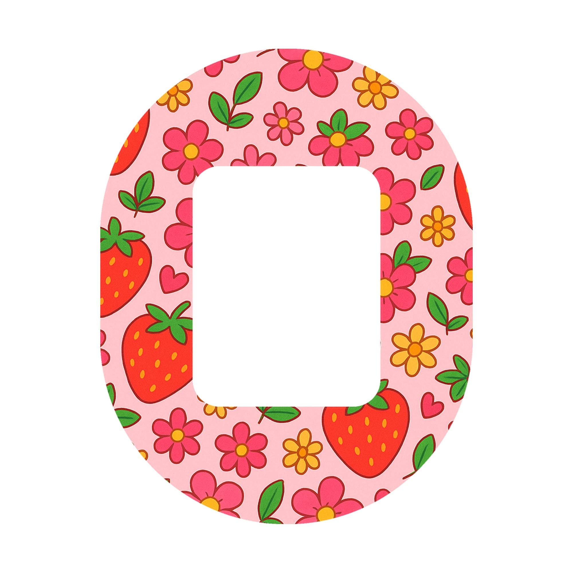 Strawberry Garden Tandem Mobi Decorative Patch Tape - Pump Peelz Strawberry Garden Tandem Mobi Decorative Patch Tape - Pump Peelz