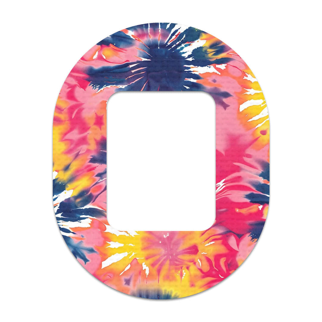Summer Tie Dye Tandem Mobi Decorative Patch Tape - Pump Peelz Summer Tie Dye Tandem Mobi Decorative Patch Tape - Pump Peelz
