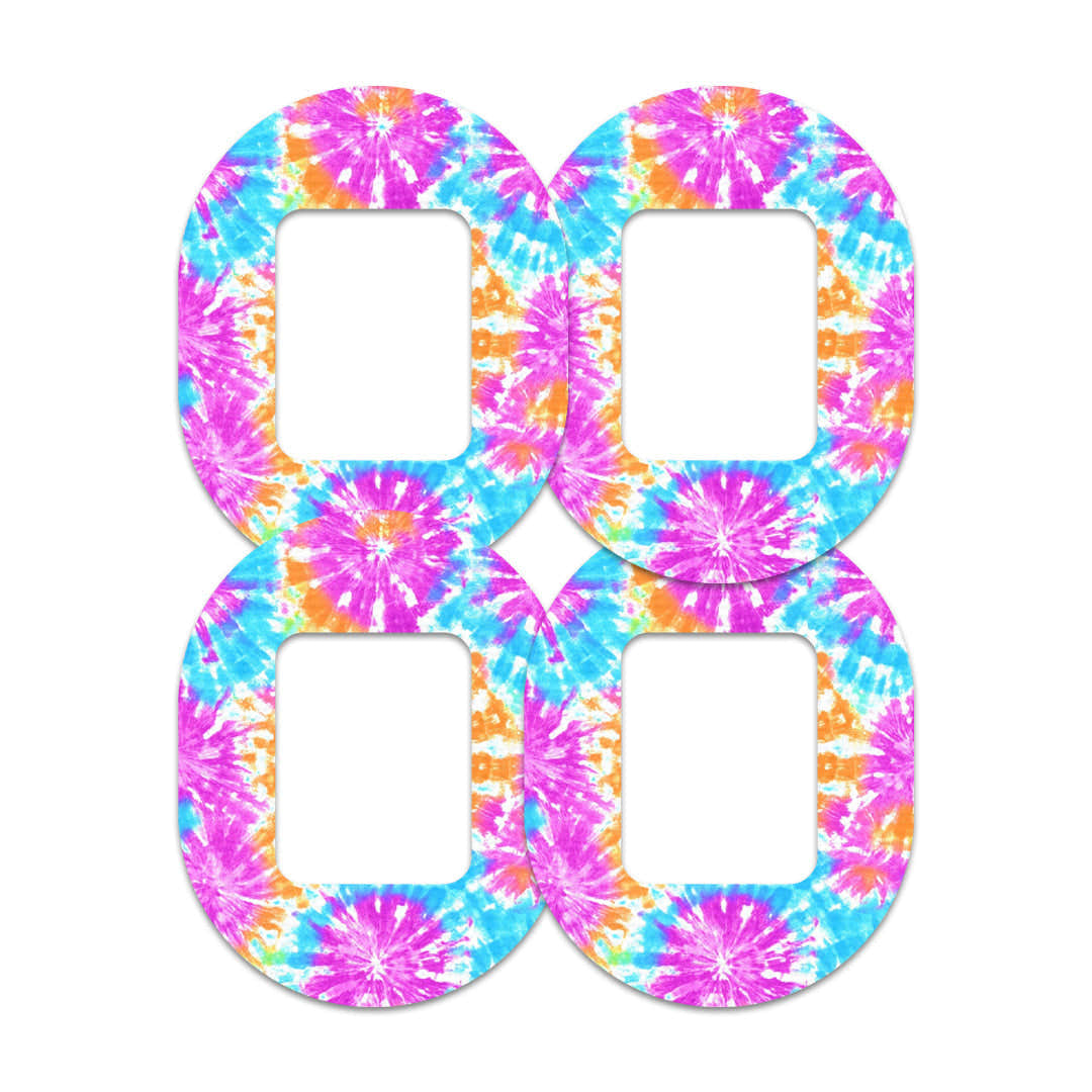 Neon Tie Dye Tandem Mobi Decorative Patch Tape - Pump Peelz Neon Tie Dye Tandem Mobi Decorative Patch Tape - Pump Peelz