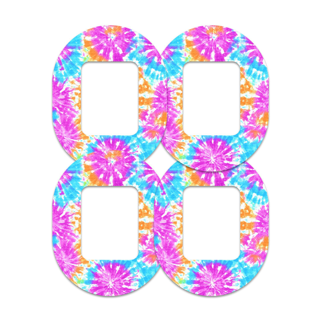Neon Tie Dye Tandem Mobi Decorative Patch Tape - Pump Peelz Neon Tie Dye Tandem Mobi Decorative Patch Tape - Pump Peelz