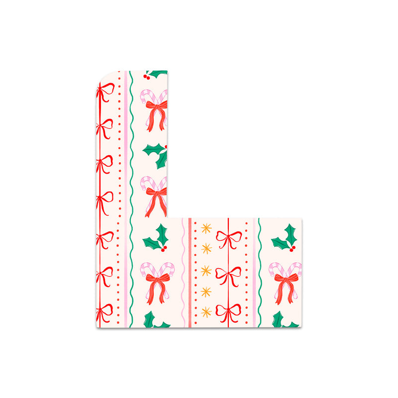 Holly Jolly Ribbon Tandem Mobi Sticker - Pump Peelz Holly Jolly Ribbon Tandem Mobi Sticker - Pump Peelz
