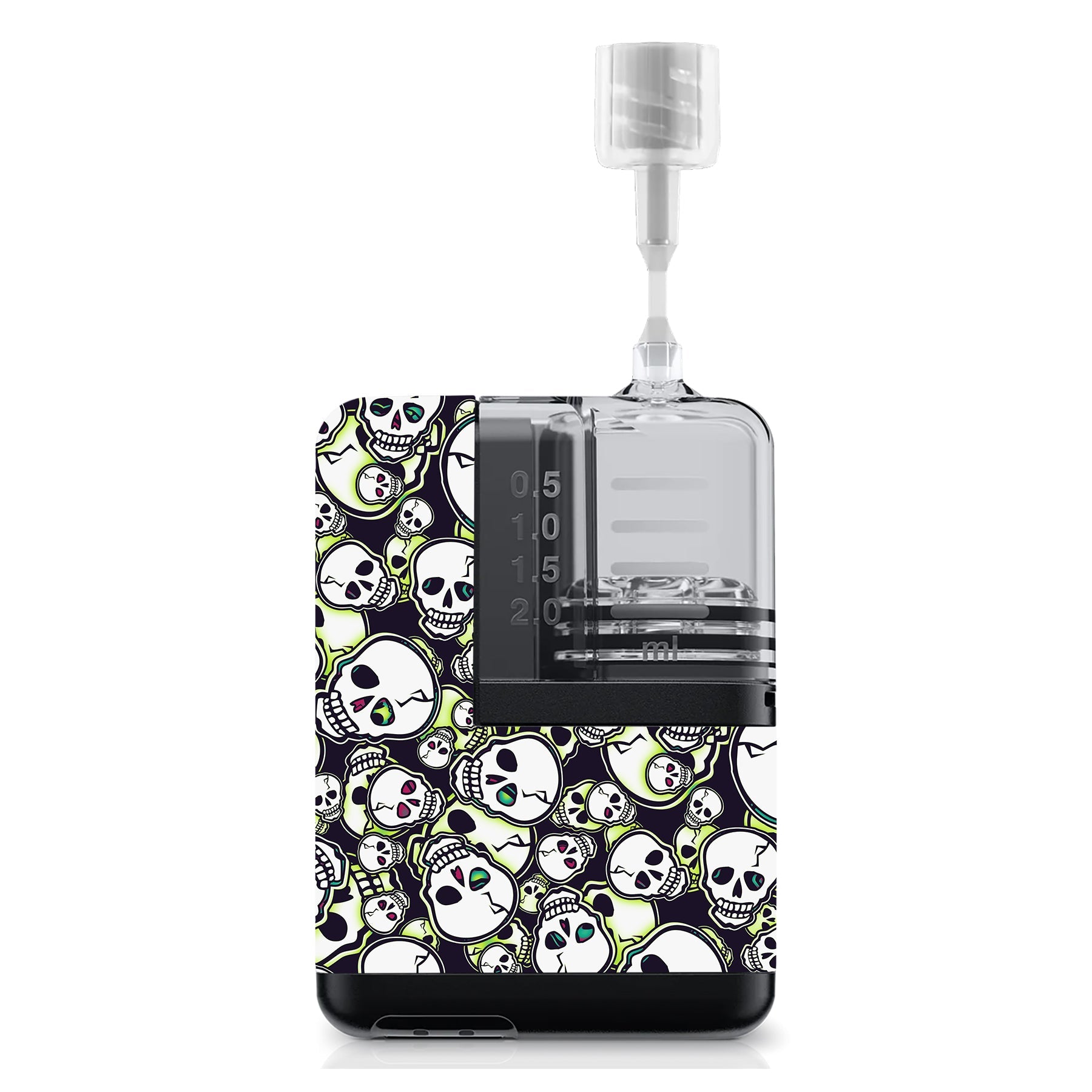 Bone Glow Tandem Mobi Sticker - Pump Peelz Bone Glow Tandem Mobi Sticker - Pump Peelz