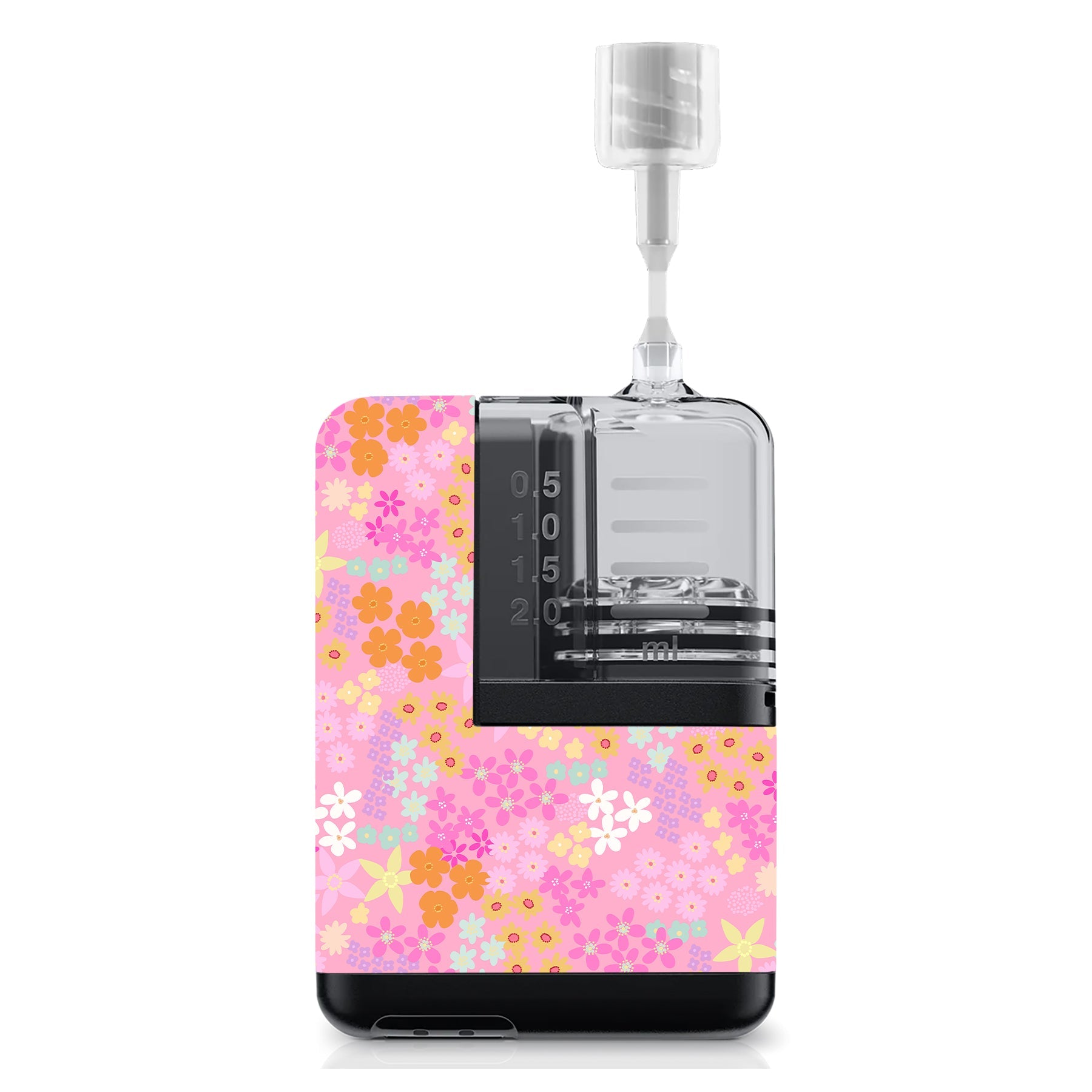 Pink Petals Tandem Mobi Sticker - Pump Peelz Pink Petals Tandem Mobi Sticker - Pump Peelz