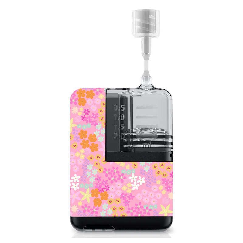 Pink Petals Tandem Mobi Sticker - Pump Peelz Pink Petals Tandem Mobi Sticker - Pump Peelz