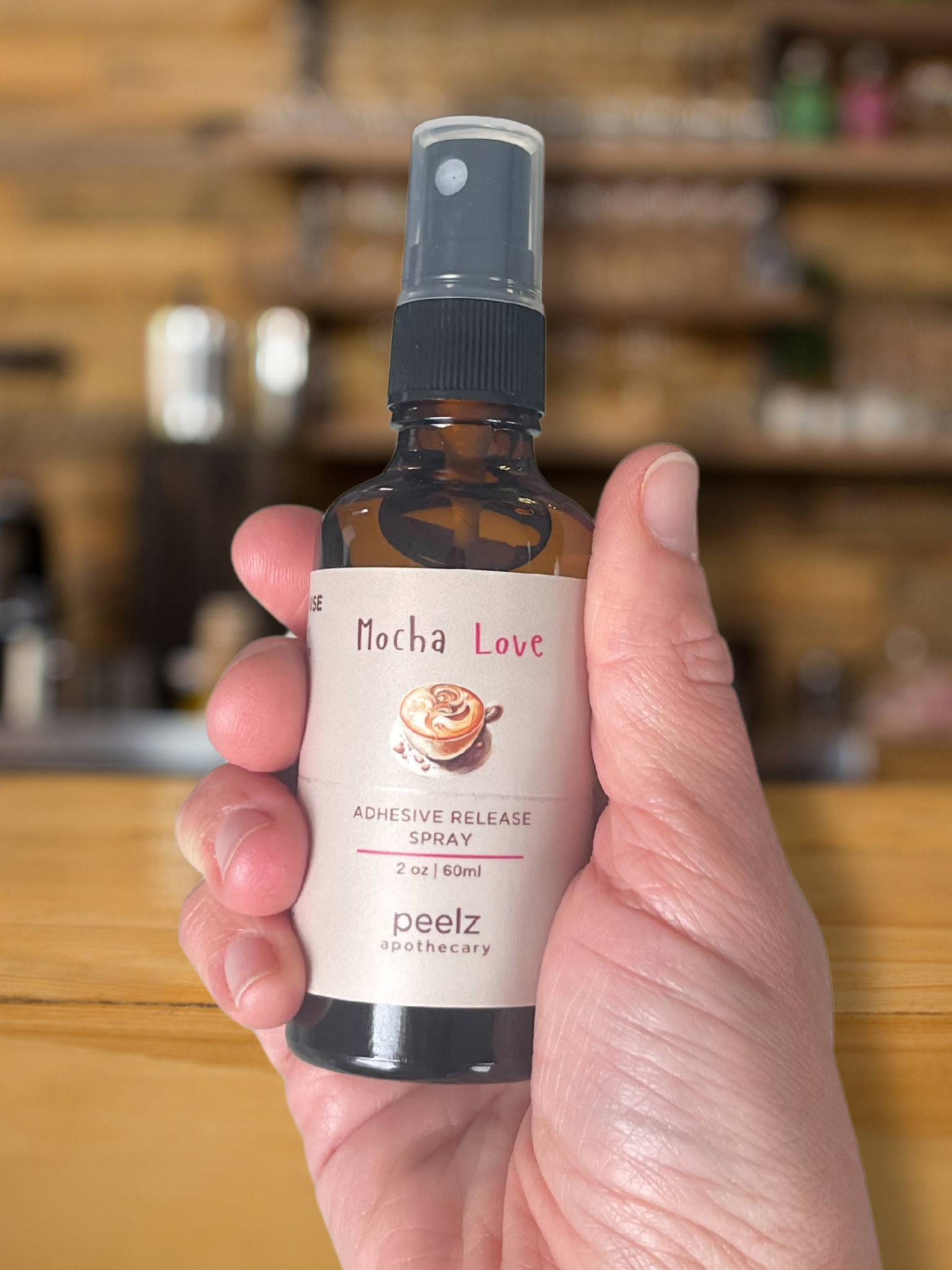 Mocha Love Adhesive Release Spray - Limited Edition Mocha Love Adhesive Release Spray - Limited Edition