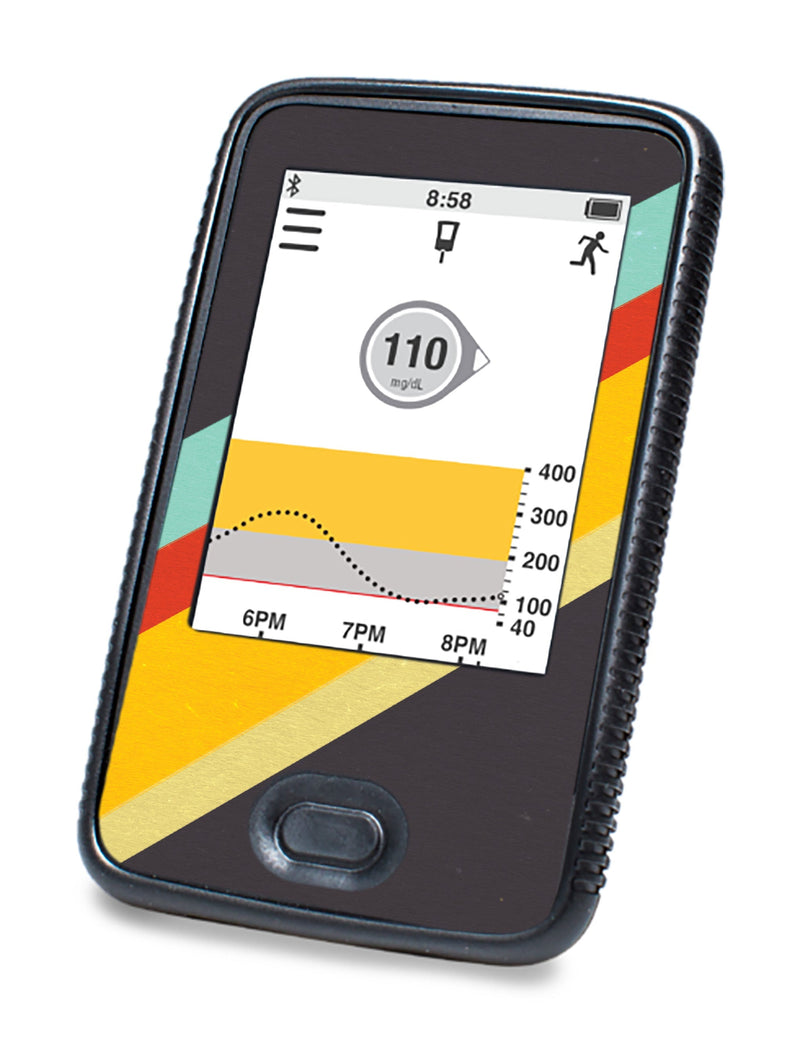 Monaco Stripes DEXCOM G6 Touchscreen Receiver Monaco Stripes DEXCOM G6 Touchscreen Receiver