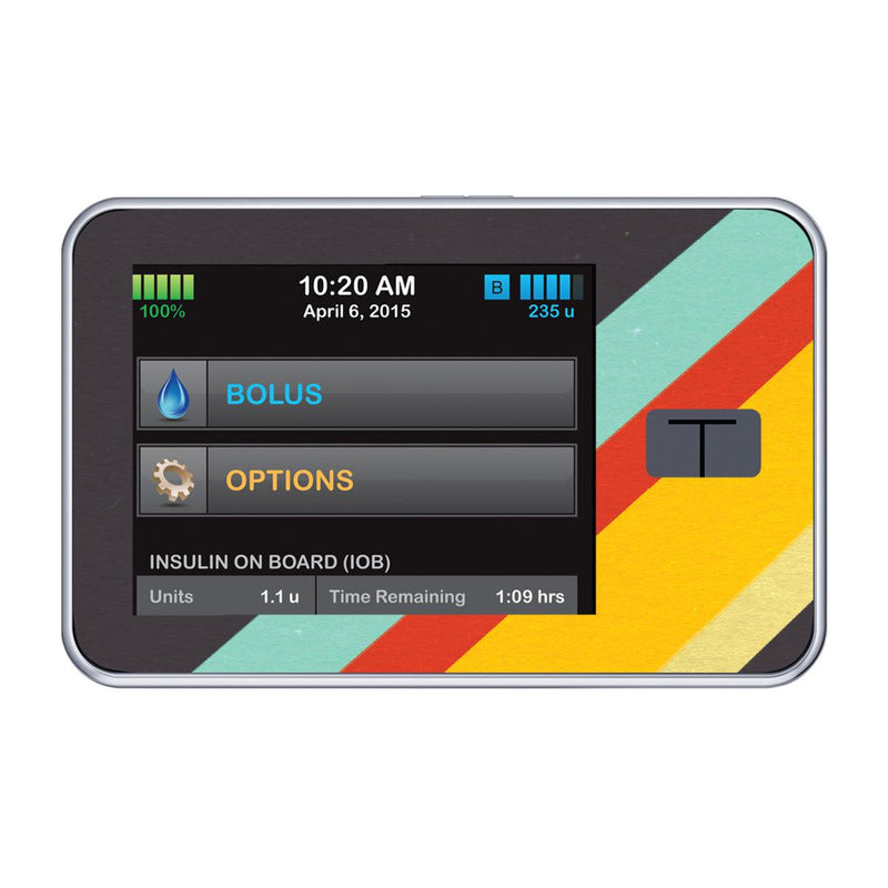 Monaco Stripes Sticker for Tandem t:slim Monaco Stripes Sticker for Tandem t:slim