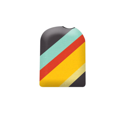 Monaco Stripes Pod Sticker – Pump Peelz Monaco Stripes Pod Sticker – Pump Peelz