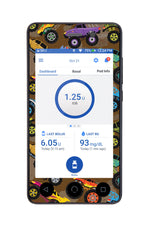 Monster Trucks Sticker for Omnipod DASH® PDM – Pump Peelz Monster Trucks Sticker for Omnipod DASH® PDM – Pump Peelz