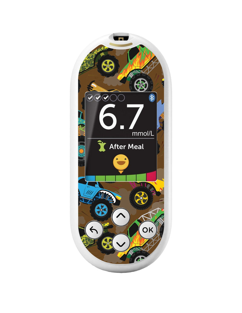 Monster Trucks for OneTouch Verio Reflect Glucometer Monster Trucks for OneTouch Verio Reflect Glucometer