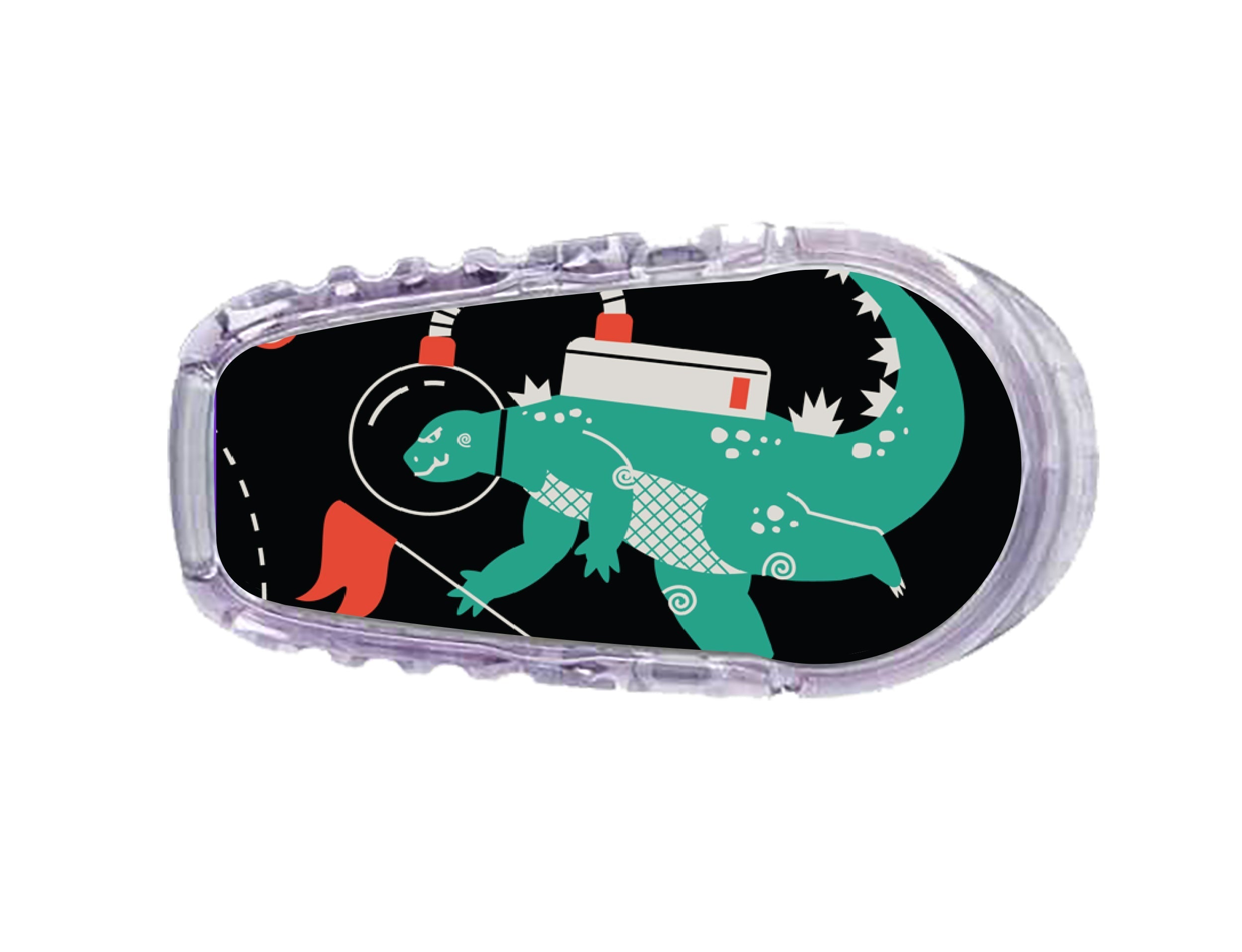 Monster in Space Dexcom G6 Transmitter Sticker Monster in Space Dexcom G6 Transmitter Sticker