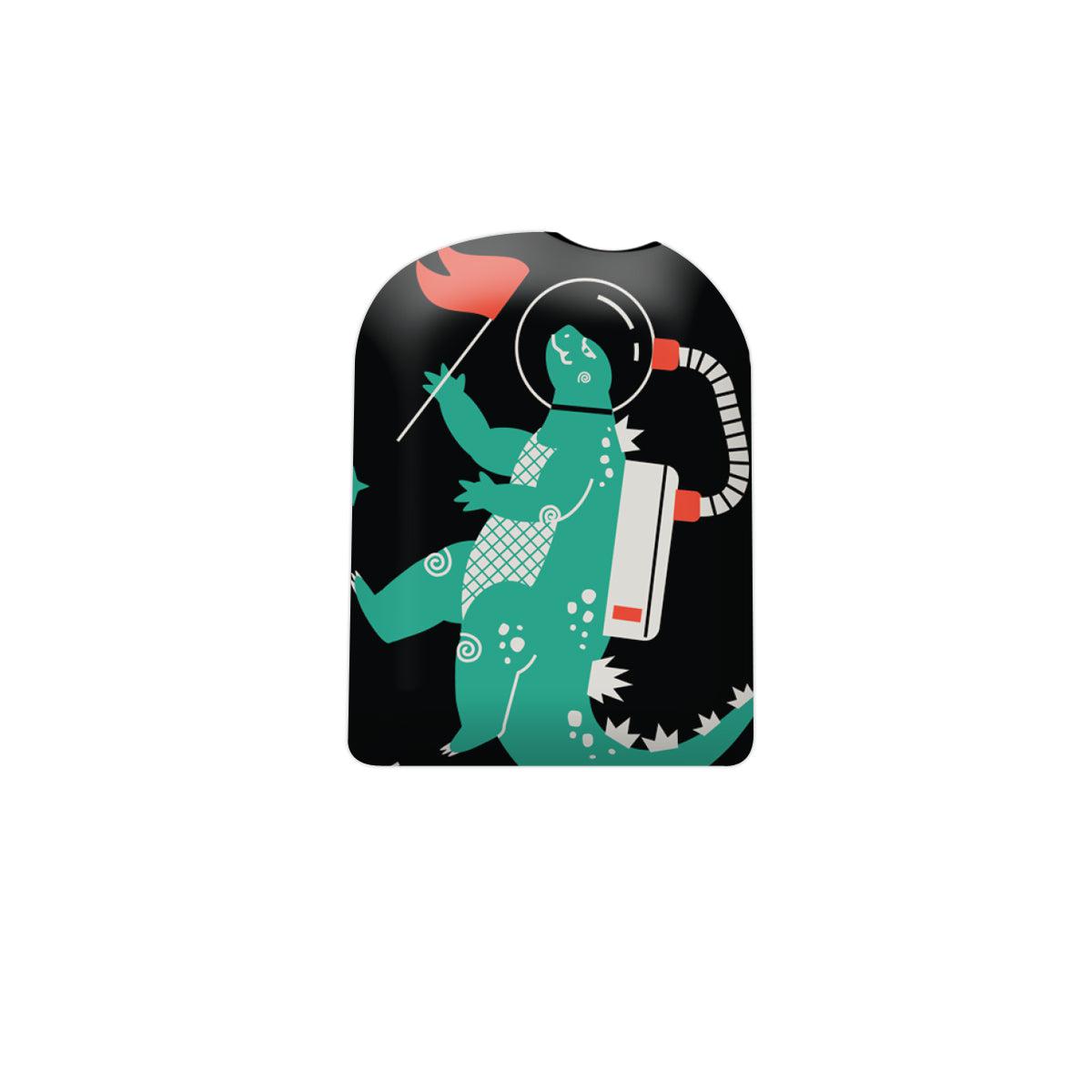 Monster in Space Pod Sticker – Pump Peelz Monster in Space Pod Sticker – Pump Peelz