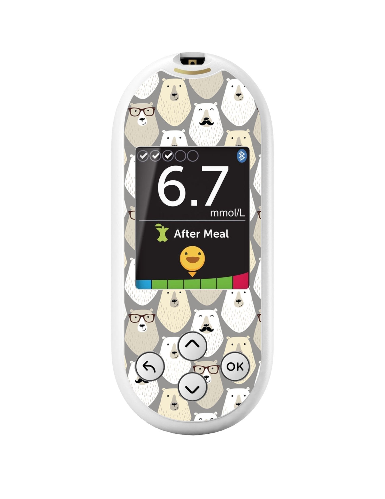 Mr. Bear for OneTouch Verio Reflect Glucometer Mr. Bear for OneTouch Verio Reflect Glucometer