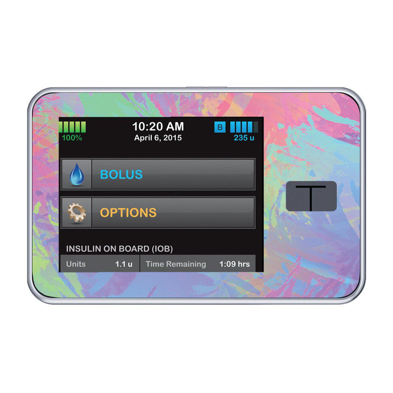 Multi-Color Sticker for Tandem t:slim Multi-Color Sticker for Tandem t:slim