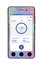 Multi-Color Sticker for Omnipod DASH® PDM – Pump Peelz Multi-Color Sticker for Omnipod DASH® PDM – Pump Peelz