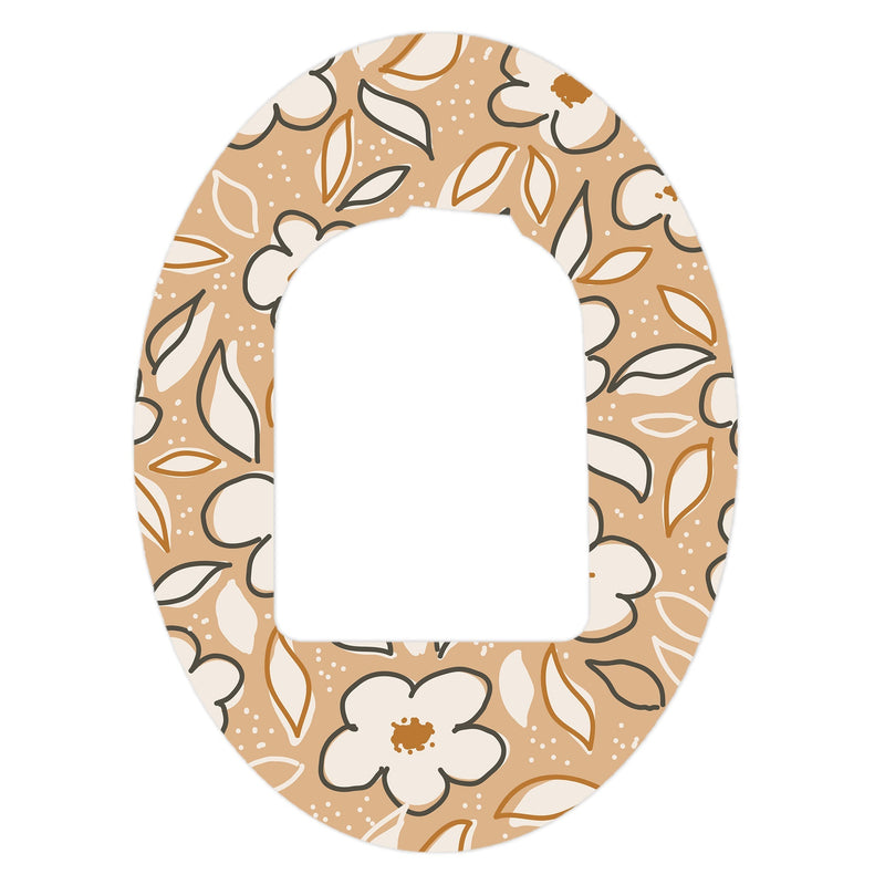 Muted Floral Pod Patch Tape - Pump Peelz Muted Floral Pod Patch Tape - Pump Peelz