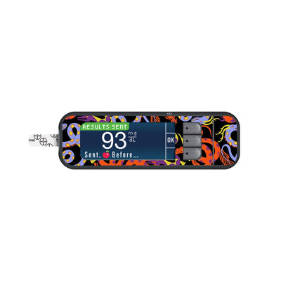 Mystic Dragons Sticker for Bayer Contour Next Glucometer Mystic Dragons Sticker for Bayer Contour Next Glucometer