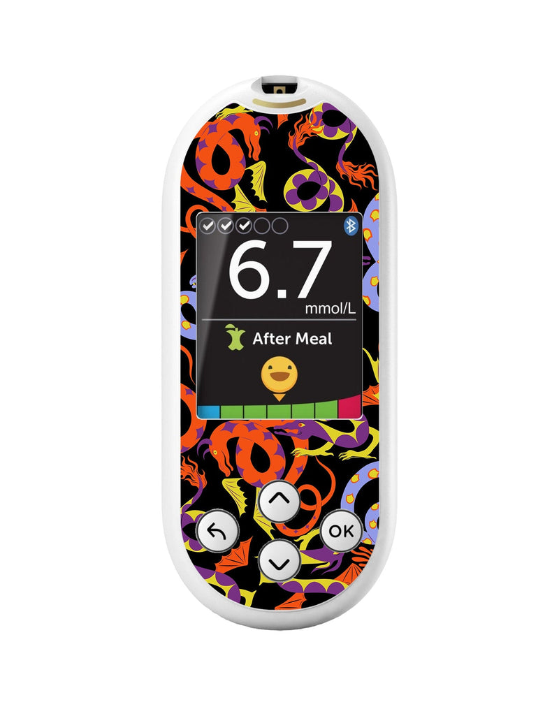 Mystic Dragons for OneTouch Verio Reflect Glucometer Mystic Dragons for OneTouch Verio Reflect Glucometer