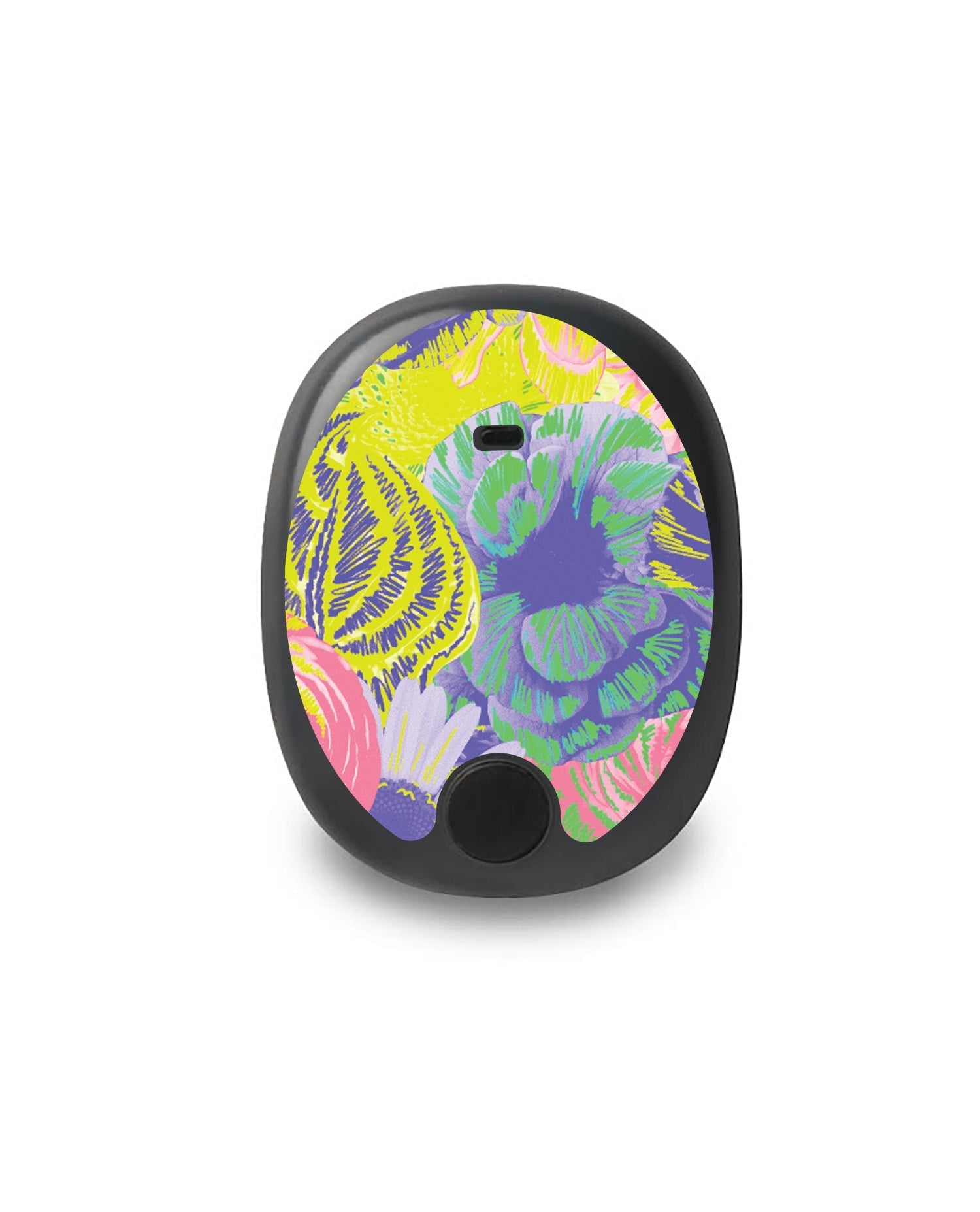 Neon Floral Eversense Smart Transmitter Neon Floral Eversense Smart Transmitter
