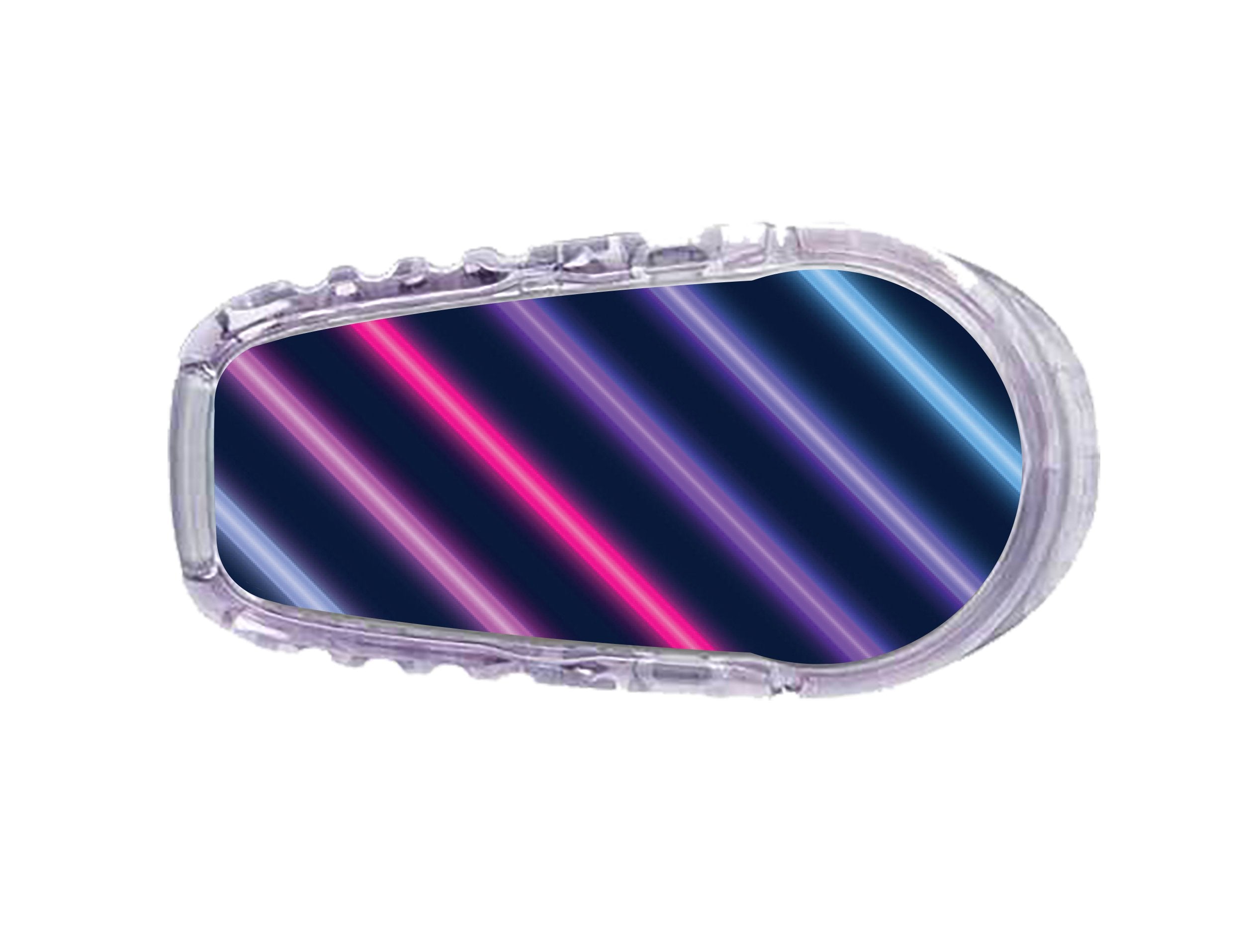 Neon Stripes Sticker Designed for the DEXCOM Transmitter Neon Stripes Sticker Designed for the DEXCOM Transmitter
