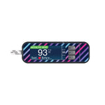Neon Stripes Sticker for Bayer Contour Next Glucometer Neon Stripes Sticker for Bayer Contour Next Glucometer