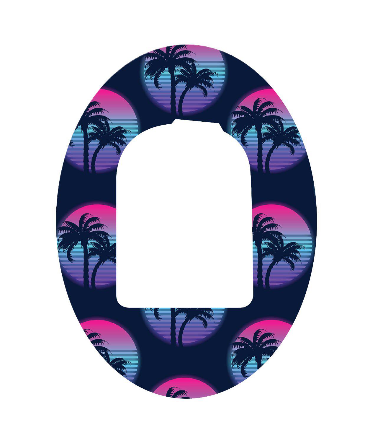 Neon Sunset Pod Patch Tape - Pump Peelz Neon Sunset Pod Patch Tape - Pump Peelz